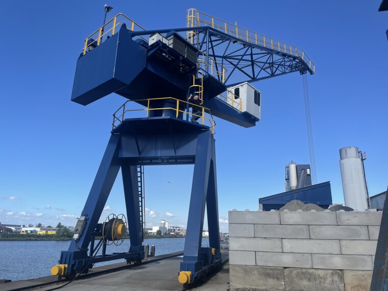 Used heavy machinery Figee Harbour Crane Krane